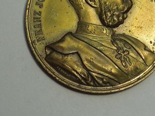Rare 1900 Franz Josef I (Joseph),  Austrian - Hungarian Imperial Medal 3