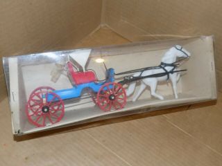 Vintage Anchor Buggy And Carriage Company Inc Boxed Surrey Buggy
