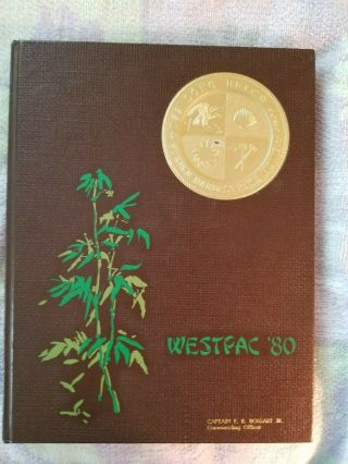 Uss Long Beach Cgn - 9 Westpac 80 Cruise Book (1980)