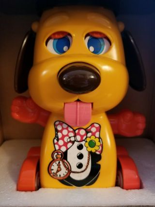 80 ' s vintage retro Tomy Doggone Dog moving Toy collectible NRFB 2