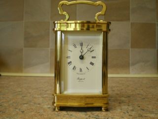 Rapport Of London Brass Carriage Clock