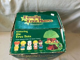 1975 Kenner Family Tree House Playset With Box