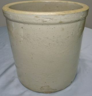 Red Wing Large Wing 3 Gallon Crock Stoneware Pottery Vtg Antique 3