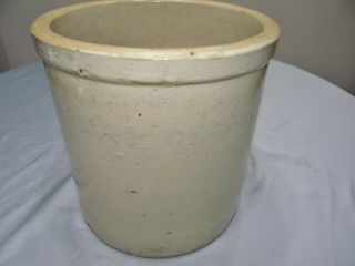 Red Wing Large Wing 3 Gallon Crock Stoneware Pottery Vtg Antique 4