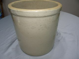 Red Wing Large Wing 3 Gallon Crock Stoneware Pottery Vtg Antique 5