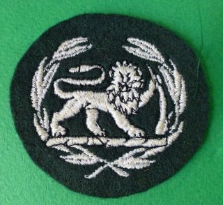 Rhodesia Army Sergeant Major Warrant Officer 2 Rhodesia Tartan Gr Wo2 Rank Badge