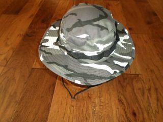 Urban Camouflage Floppy Bucket Boonie Hat Camouflage Military Style Size 7 1/4