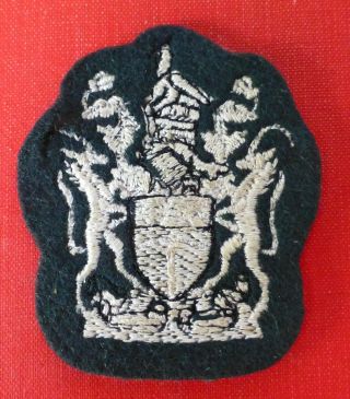Rhodesian Army Sergeant Major Warrant Officer 1 Rhodesia Africa Wo1 Rank Badge