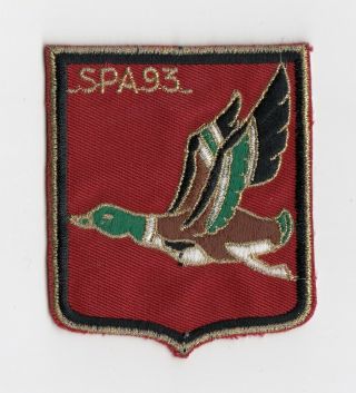 French Air Force - Spa 93 " Valois " Mirage 2000 Patch - Armee De L 