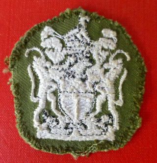 RHODESIA ARMY SERGEANT MAJOR WARRANT OFFICER 1 OD COMBAT AFRICA WO1 RANK BADGE 2