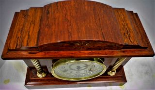 Antique Seth Thomas Adamantine Mantel Clock– Runs – 8 Day - Time Strike c.  1900 6