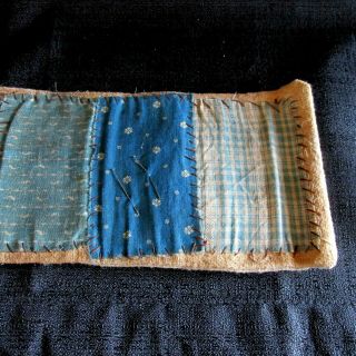 Antique Sewing/ Needle Roll/ Case 5
