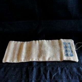 Antique Sewing/ Needle Roll/ Case 6