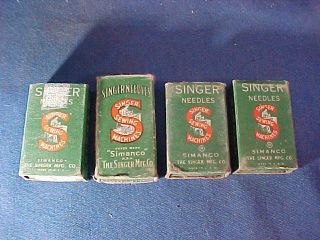 400 Early 20thc Singer Brand Sewing Machine Needles