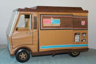 1971 Big Jim Sports Camper with Accessories by Mattel 2