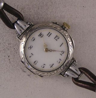 Unique Case All Cylindre 1900 Swiss Silver Women 