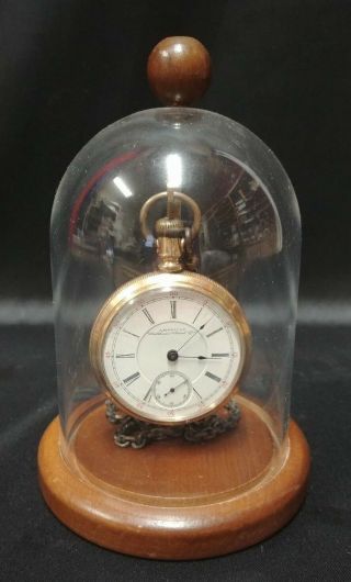 Antique American Waltham Watch Co Pocket Watch Circa 1879 In Case