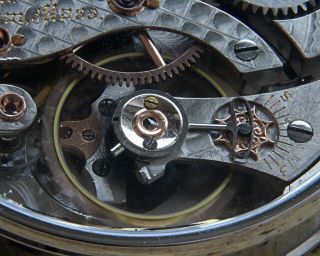 WALTHAM VANGUARD 23 JEWELS POCKET WATCH MOVEMENT,  MARRIAGE WATCH. 7