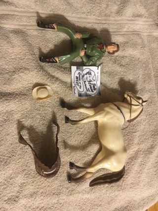 Rare Dale Evans And Buttermilk Hartland Toy Set
