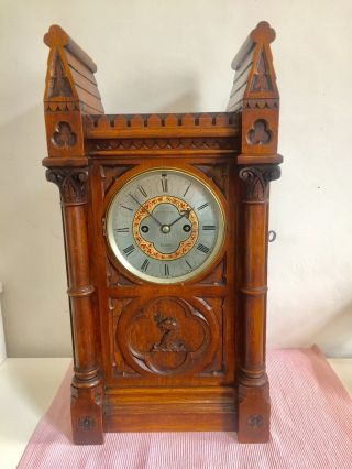 Rare Antique Twin Fusee Bracket Clock By John Cartel.  C1840