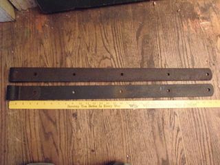 Large Salvage 30 Inch Antique Strap Hinges
