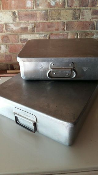 Grundy Aluminium Oven Tray With Total Stamp.