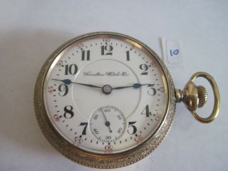 Hamilton Watch Co.  21 Jewels Pocket Watch