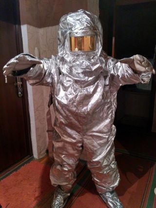 Vintage Rare Chernobyl Fire - radiation protective suit 2