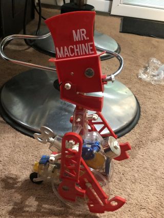 Vintage 1960 Ideal Mr.  Machine Mechanical Wind Up Toy