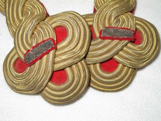 Pattern 1892 USMC Officer Full Dress Mess Shoulder Knots Epaulettes Rare Pre WW1 5