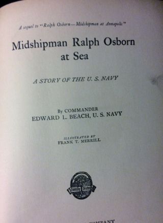 1910 Book Midshipman Ralph Osbourn At Sea U.  S.  Navy Filipino Insurrection 2