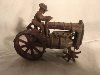 Arcade Fordson Tractor With Driver LARGE Farm Tractor 4