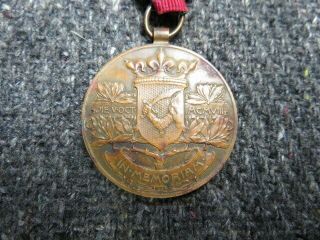 WWI AUSTRIAN MEDAL FOR THE ANNEXATION OF BOSNIA - HERZEGOVINA 1908 - RARE - ONLY 3000 5
