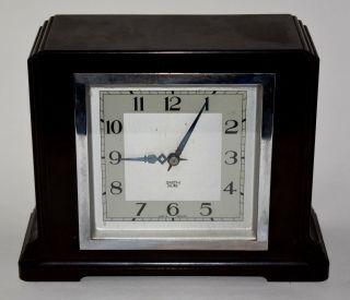 Art Deco Smiths Sectric Bakelite Electric Clock C1937