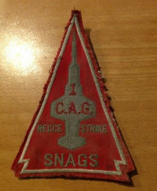 F - 104 Starfighter Rcaf Royal Canadian Airforce Snags Patch On Velcr0