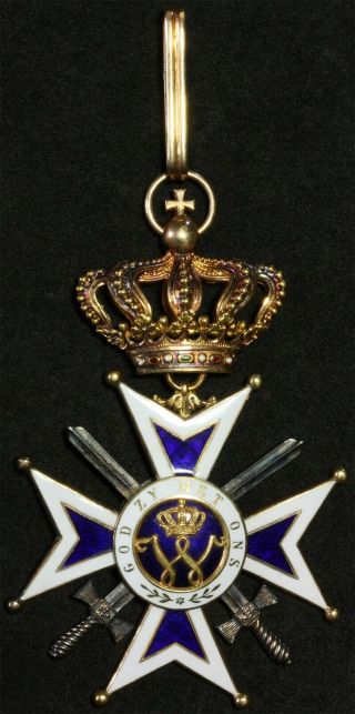 Netherlands Orange - Nassau swords gold 3gr Order Orde Medaille Orden Ordine Ordem 2
