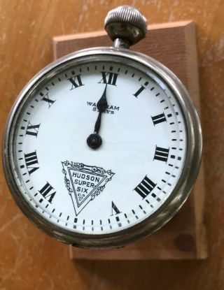 Hudson Six Dash Clock 1916 17 18 19 20 21 22 23 24 25 26 27 28 1929 Watch