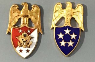 Us Army Aid Insignia To General Of The Army & Army Chief Of Staff