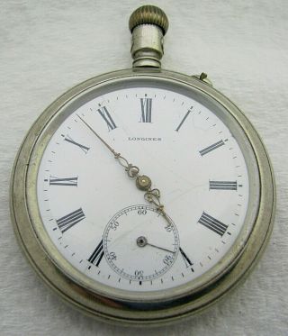 Antique Swiss Longines Pocket Watch Parts Repair