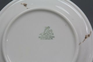 Vintage US ARMY MEDICAL DEPARTMENT CADUCEUS SHENANGO CHINA BREAD BUTTER PLATE 3