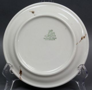 Vintage US ARMY MEDICAL DEPARTMENT CADUCEUS SHENANGO CHINA BREAD BUTTER PLATE 4