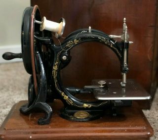 Antique 1877 Hand Crank Willcox Gibbs Sewing Machine.  Pristine