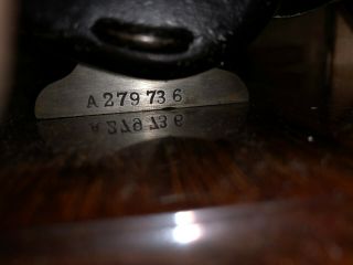 Antique 1877 Hand Crank Willcox Gibbs sewing machine.  Pristine 9