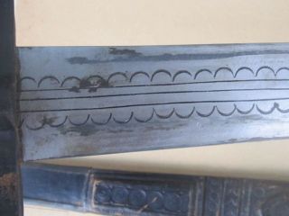 Rare Antique TUAREG Tacuba Takuba (Takouba) Sword with Scabbard 1900s 5