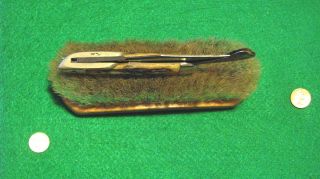 Vtg Sheath Pocket Blade MARBLES Safety Hunting Knife 1 Orig leather fold case 10