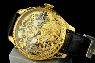 Ulysse Nardin Skeleton Marriage Best Hand Engraving 3