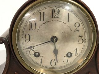 Vintage J.  E.  Caldwell & Co.  Philadephia Mantle Clock M.  Winterhalder & Hofmeier 3