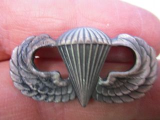 U.  S.  Army Basic Parachutist Badge on Card 5