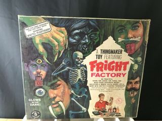 AS - IS PARTS,  BOX VINTAGE MATTEL 1966 THINGMAKER FRIGHT FACTORY 4 MOLDS 2