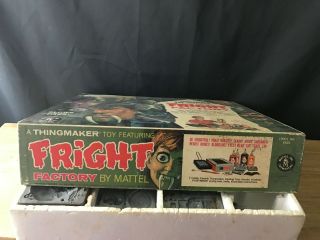 AS - IS PARTS,  BOX VINTAGE MATTEL 1966 THINGMAKER FRIGHT FACTORY 4 MOLDS 3